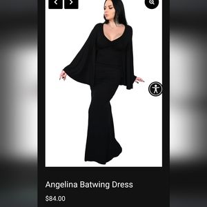 NWOT Angelina Batwing Dress